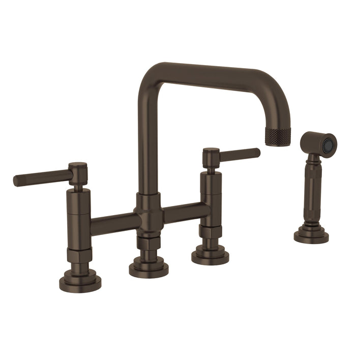 ROHL Campo Bridge Kitchen Faucet With Side Spray