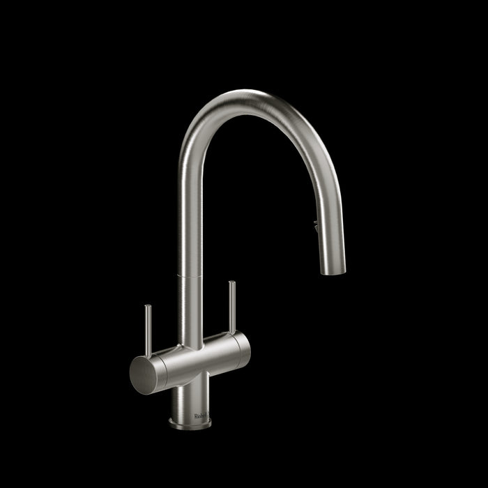 Riobel AZ801 Azure Two Handle Pull-Down Kitchen Faucet