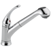 Delta B4310LF Foundations Single Handle Pull-Out Kitchen Faucet