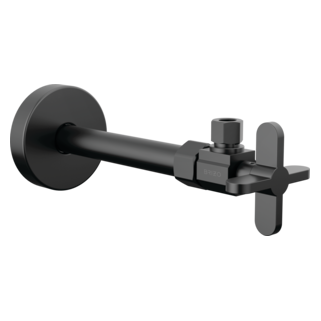 Brizo Odin: Angled Supply Stop Valve with Cross Handle