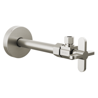 Brizo Odin: Angled Supply Stop Valve with Cross Handle