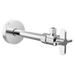 Brizo Odin: Angled Supply Stop Valve with Cross Handle