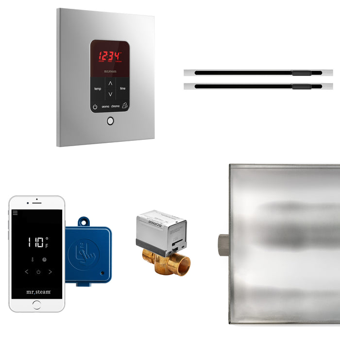 Mr. Steam BTLRLXSPC MS Butler® Max Linear Square in Polished Chrome