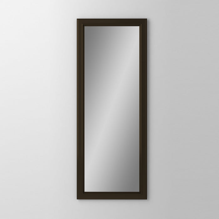 Main Line 15-1/4" x 39-3/8" x 4" bryn mawr framed cabinet in classic gray interior and brushed bronze finish with left hinge and electric option
