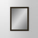 Main Line 23-1/4" x 30" x 4" bryn mawr framed cabinet in classic gray interior and brushed bronze finish with reversible hinge (non-handed)