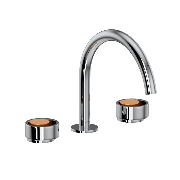 ROHL EC08D3 Eclissi Widespread Lavatory Faucet With C-Spout