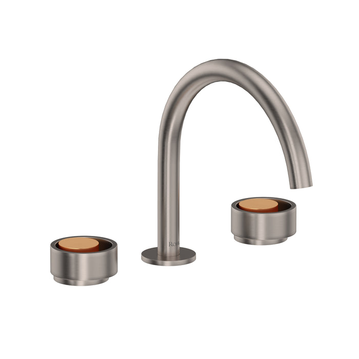 ROHL EC08D3 Eclissi Widespread Lavatory Faucet With C-Spout