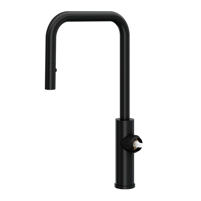 ROHL EC56D1 Eclissi Pull-Down Kitchen Faucet with U-Spout - Less Handle