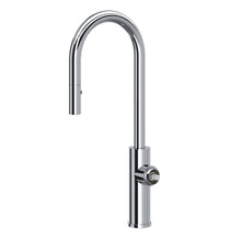Load image into Gallery viewer, ROHL EC65D1 Eclissi Pull-Down Bar/Food Prep Kitchen Faucet with C-Spout - Less Handle

