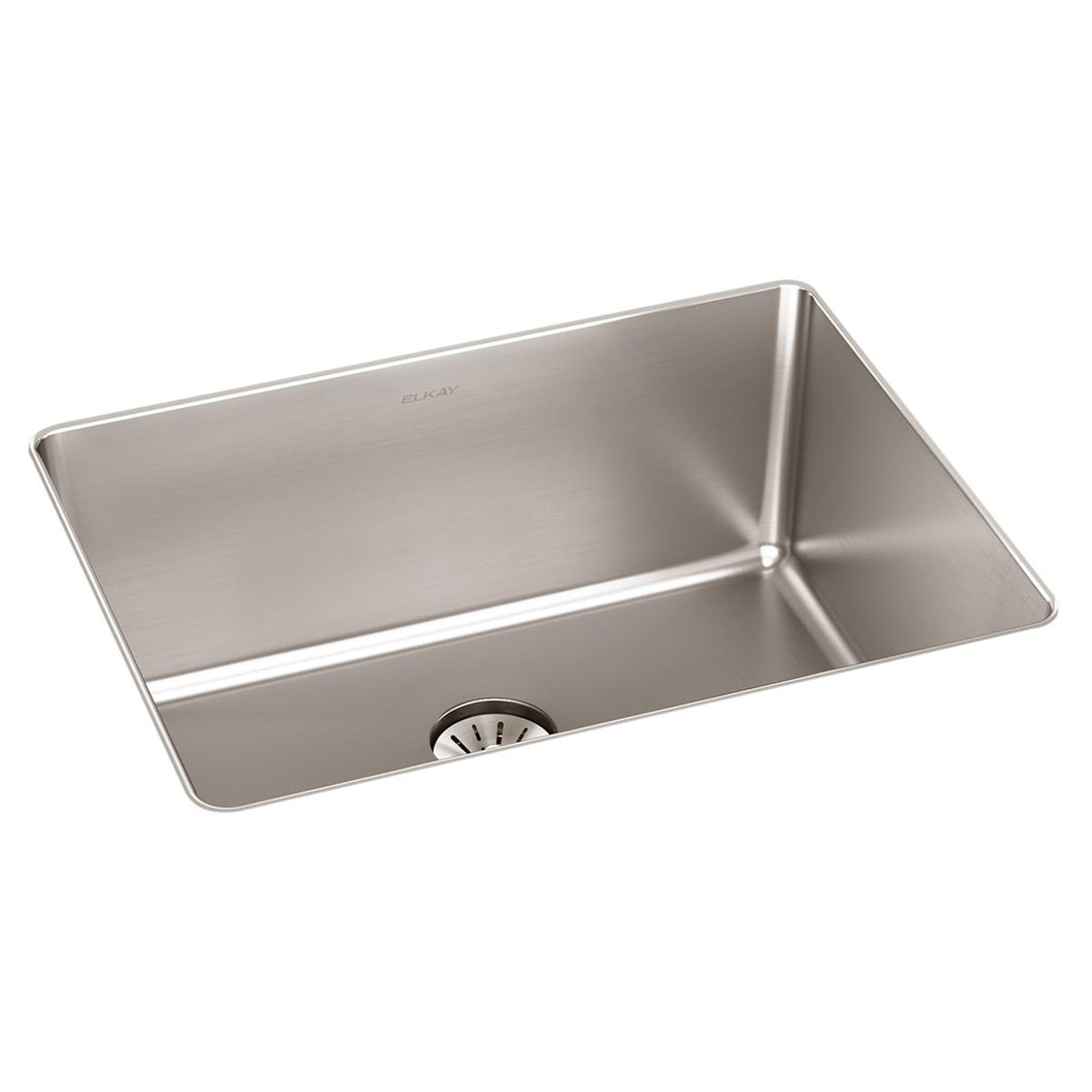 Elkay Lustertone Iconix 16 Gauge Stainless Steel 23-1/2" x 18-1/4" x 9", Single Bowl Undermount Sink with Perfect Drain