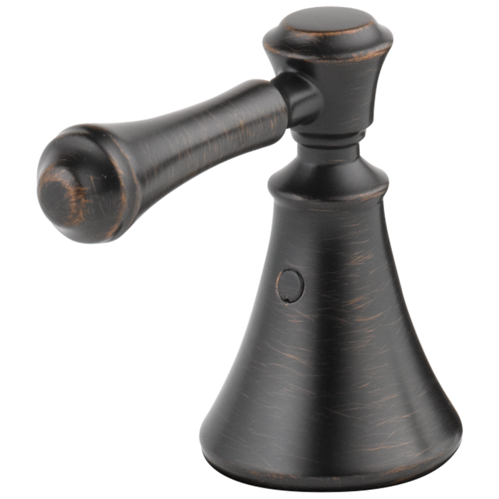 Delta H297 Cassidy Metal Lever Handle Set - Deck Mount Bathroom and Bidet