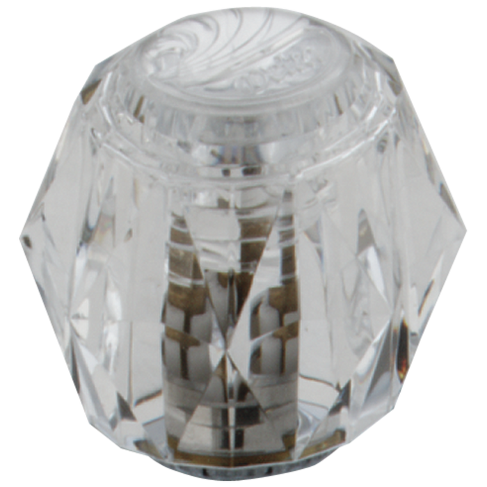Delta H51 Standard One Traditional/Classic Clear Knob Handle