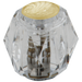 Delta H51 Standard One Traditional/Classic Clear Knob Handle