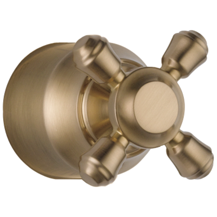 Delta H595 Cassidy Metal Cross Handle Kit - Transfer Valve