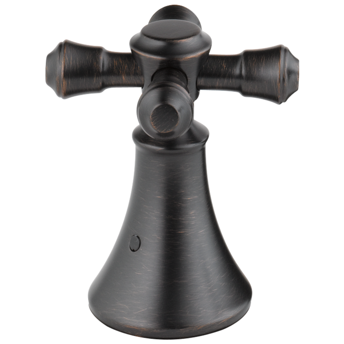 Delta H695 Cassidy Metal Cross Handle Set - Roman Tub