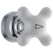 Delta H77 Neostyle Tub and Shower Porcelain Cross Handle