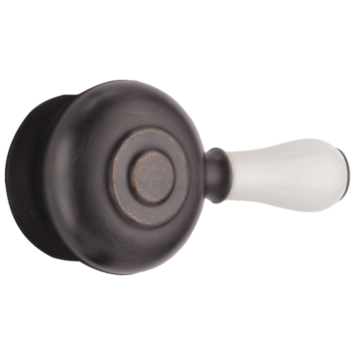 Delta H777 Leland Tub and Shower Porcelain Lever Handle