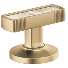 Load image into Gallery viewer, Brizo Brizo Kintsu™: Widespread Lavatory Knob Handle Kit with Mother of Pearl Inlay
