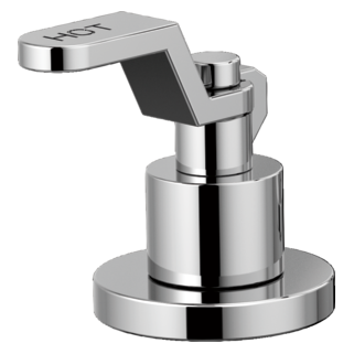 Brizo Litze: Widespread Lavatory Industrial Lever Handle Kit