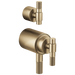 Brizo Brizo Litze: Tempassure Thermostatic Valve With Diverter Trim Handle Kit - T-Lever