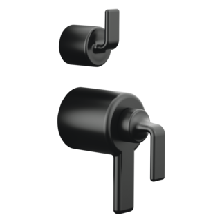 Brizo Allaria: TempAssure Thermostatic Valve Trim with Integrated Diverter Trim Twist Lever Handle Kit