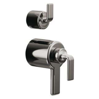 Brizo Allaria: TempAssure Thermostatic Valve Trim with Integrated Diverter Trim Twist Lever Handle Kit