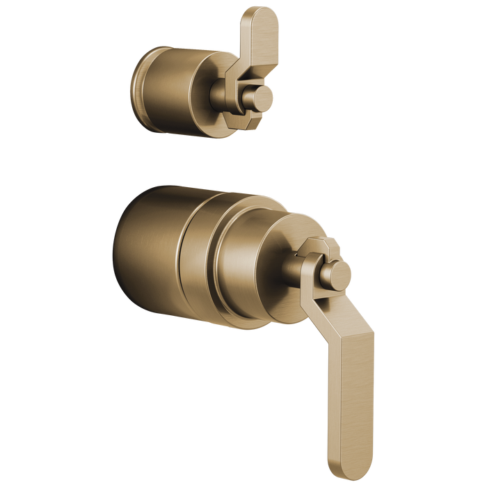 Brizo Brizo Litze: Pressure Balance Valve Trim Handle Kit - Industrial Lever