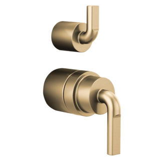 Brizo Litze: Pressure Balance Valve with Integrated Diverter Trim Notch Lever Handle Kit