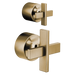 Brizo Levoir: Pressure Balance Valve with Integrated Diverter Trim Cross Handle Kit