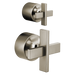 Brizo Levoir: Pressure Balance Valve with Integrated Diverter Trim Cross Handle Kit