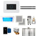 Mr. Steam I3DRMLXWH-MB iDream® Max Linear Matte Black in White