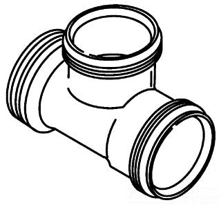 KOHLER K-78816-CP Drain Tee