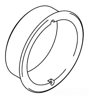 KOHLER K-87118-BV Collar