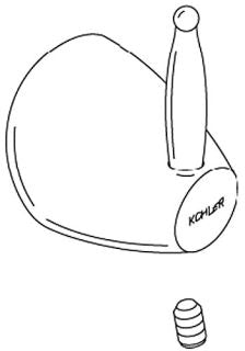 KOHLER K-79051-BN Handle Assy