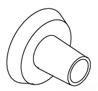 KOHLER K-85698-CP Escutcheon, Abs