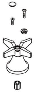 KOHLER Triton Cross Handle Kit