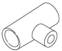 KOHLER Tee, Pvc, 1.25 X 1.25 X 0.5