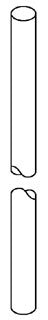 KOHLER Lift Rod, C Spout
