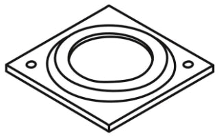 KOHLER K-85983-CP Escutcheon, Bath