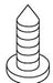 KOHLER Screw, #10 Cr Pan Hd Wood