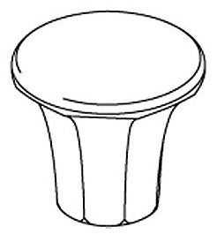 KOHLER K-86524-CP Lift Knob