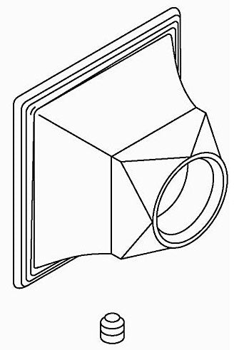 KOHLER K-88028-BV Flange W/Screw