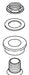 KOHLER Spud Assy, 1 1/4