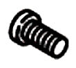 KOHLER Screw, .250-20 X .625, Hex