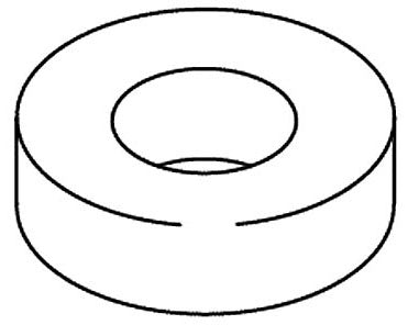 KOHLER Washer, .185 X .615
