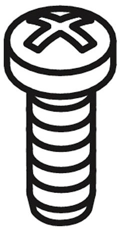 KOHLER K-24007-CP Screw 8-32 X .25