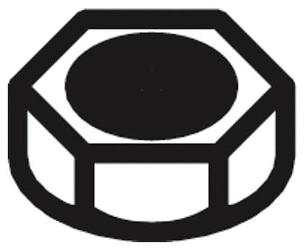 KOHLER Hex Nut, 5/16-24 Unf