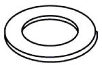 KOHLER Washer, 1.65Id X 2.62 Od
