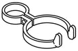 KOHLER K-31397-CP Hose Hanger Clamp