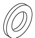 KOHLER Washer, .379 X .750